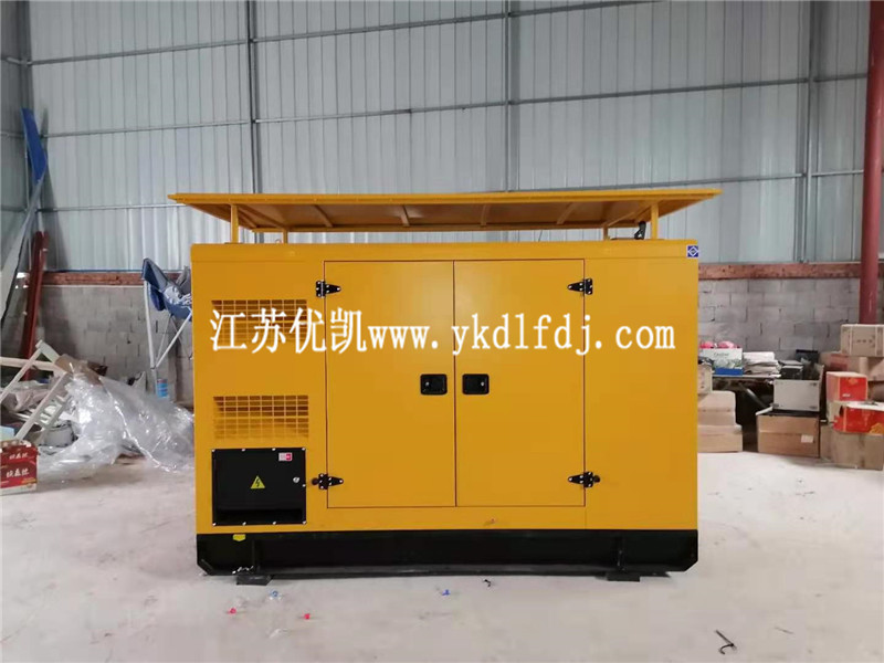 2020年12月22日，新款戶外靜音箱型100KW玉柴發電機組交付廣西某公司使用